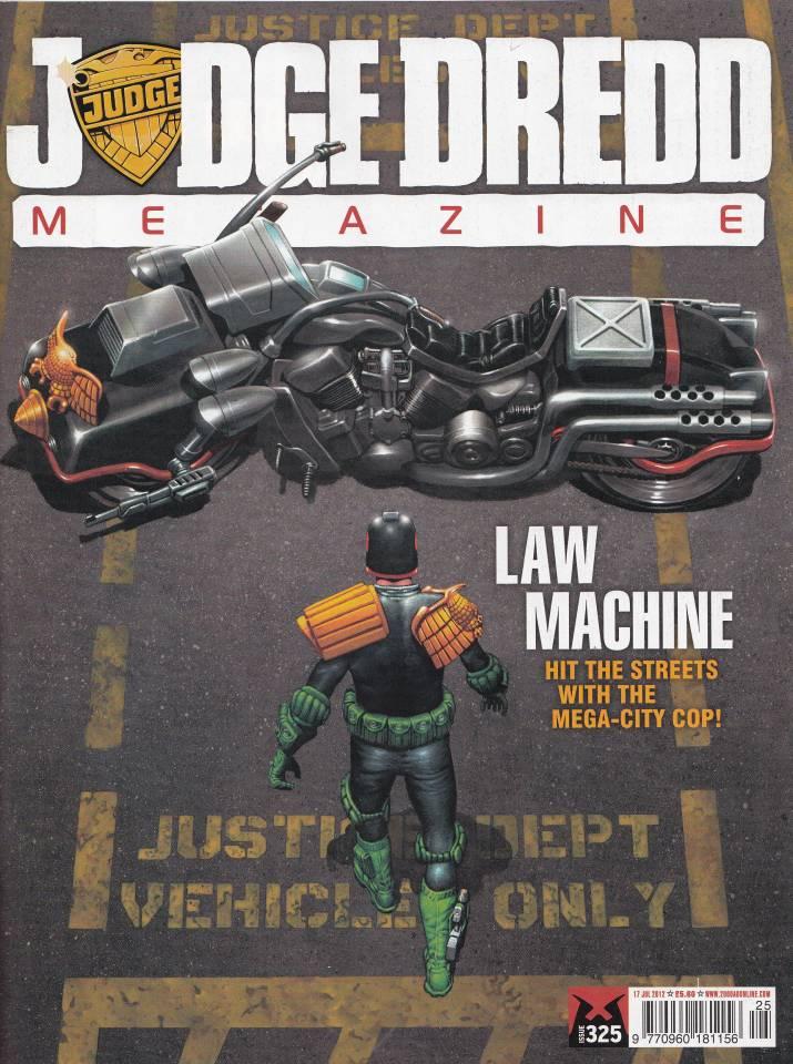 Judge Dredd Megazine #325 cover