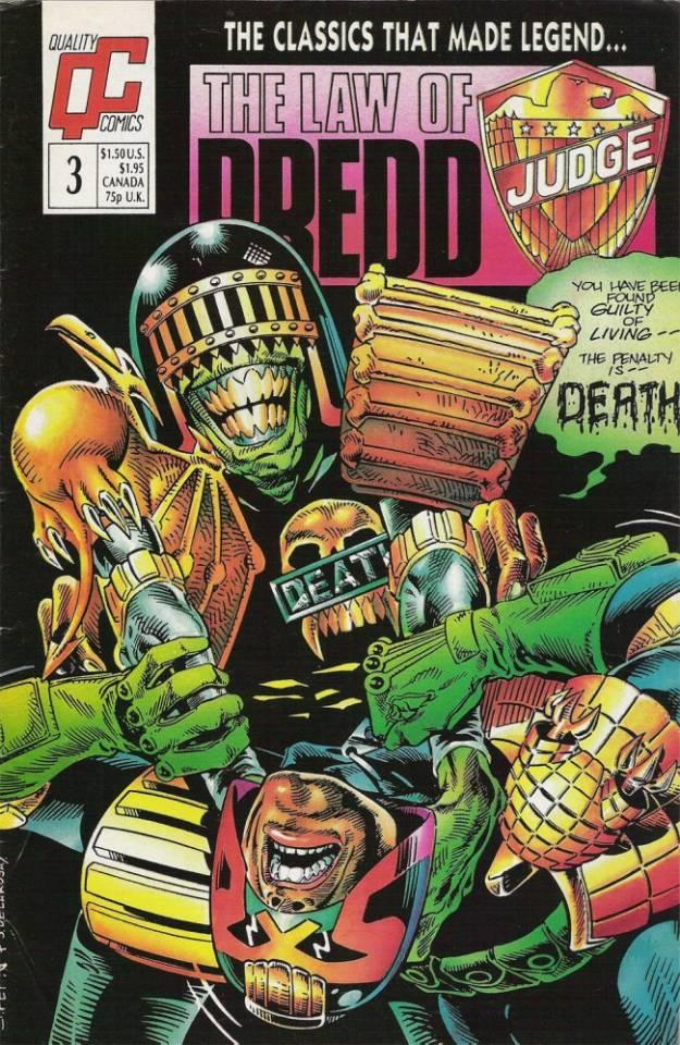 The Law of Dredd #3 cover