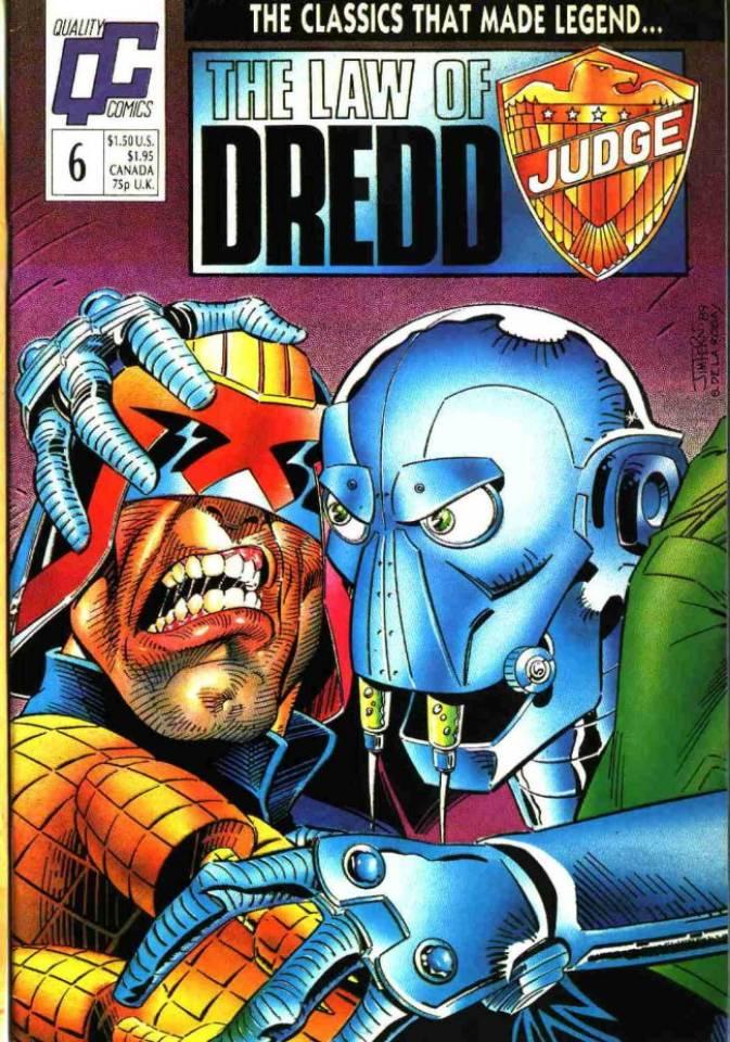 The Law of Dredd #6 cover