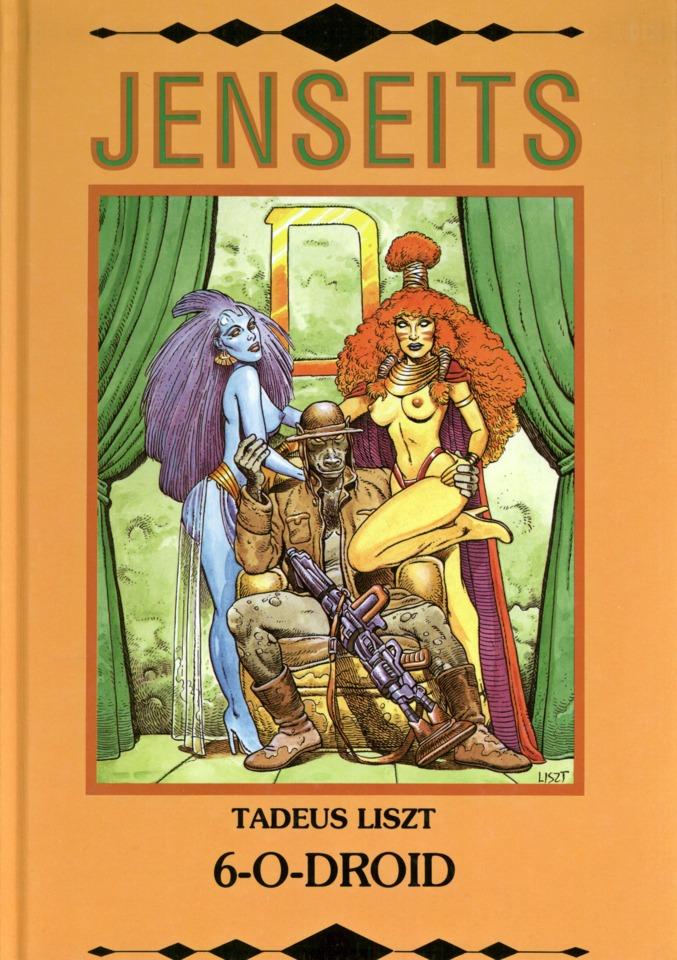 Jenseits: 6-O-Droid cover — © Edition Kunst der Comics
