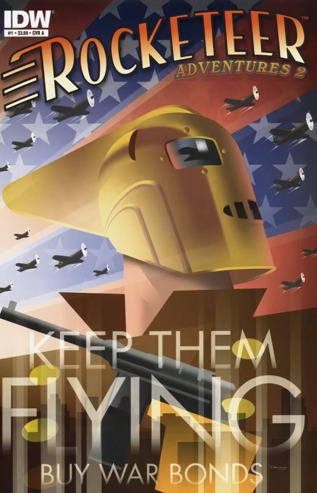 Rocketeer Adventures 2 cover — © IDW Publishing