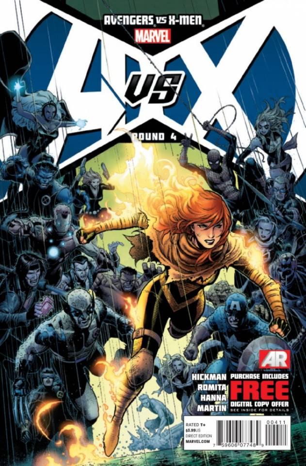 Avengers Vs. X-Men #4 cover