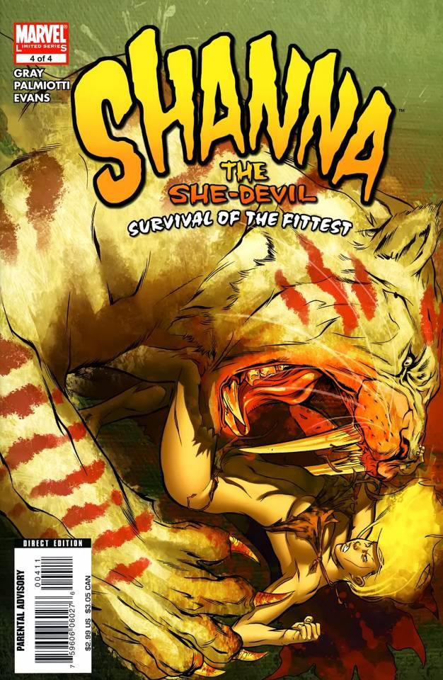 Shanna the She-Devil: Survival of the Fittest #4