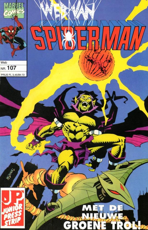 Web van Spiderman #107