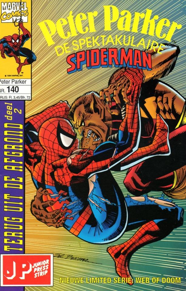 Peter Parker, de Spektakulaire Spiderman 140