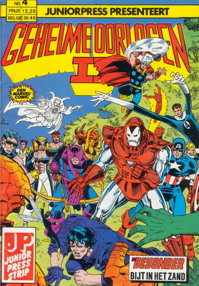 Geheime Oorlogen II #4 cover