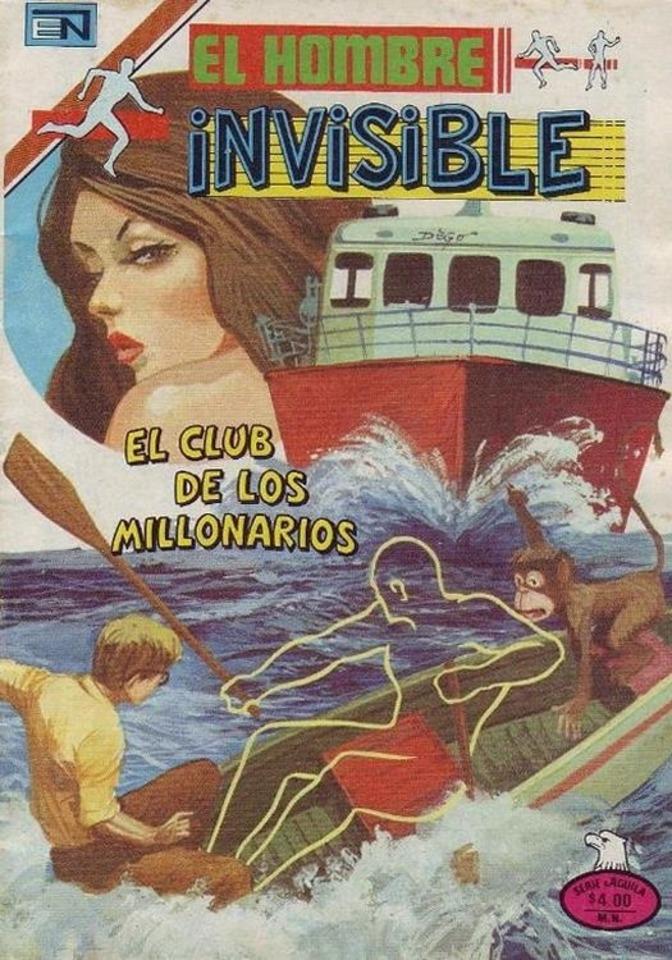 El Hombre Invisible - Serie Aguila #12