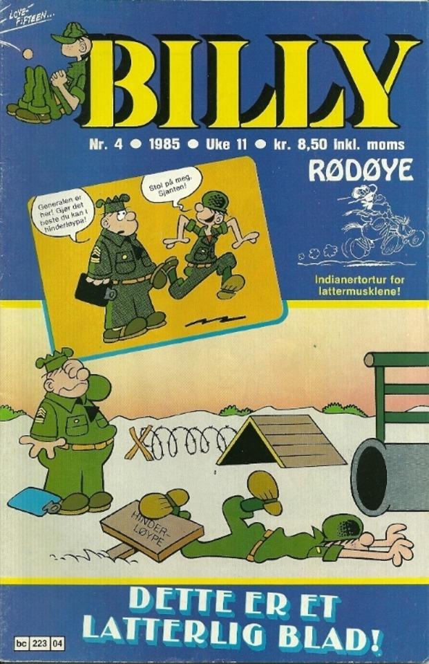 Billy #198504 cover