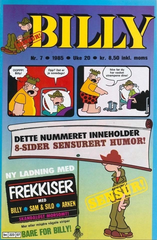 Billy #198507 cover