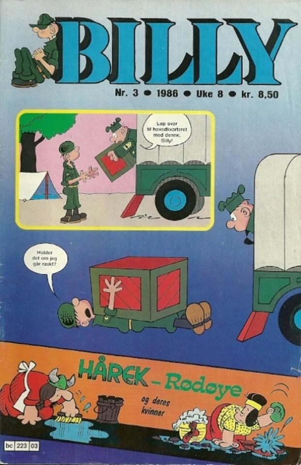Billy #198603 cover