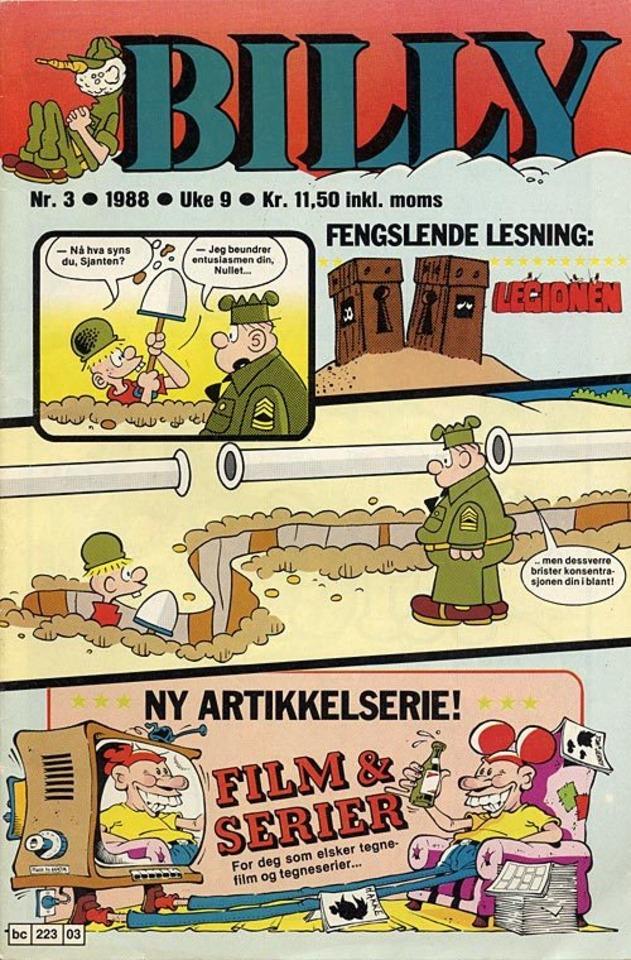 Billy #198803 cover