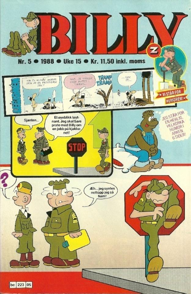 Billy #198805 cover