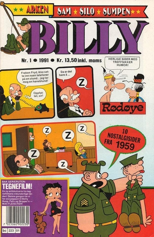 Billy #199101 cover