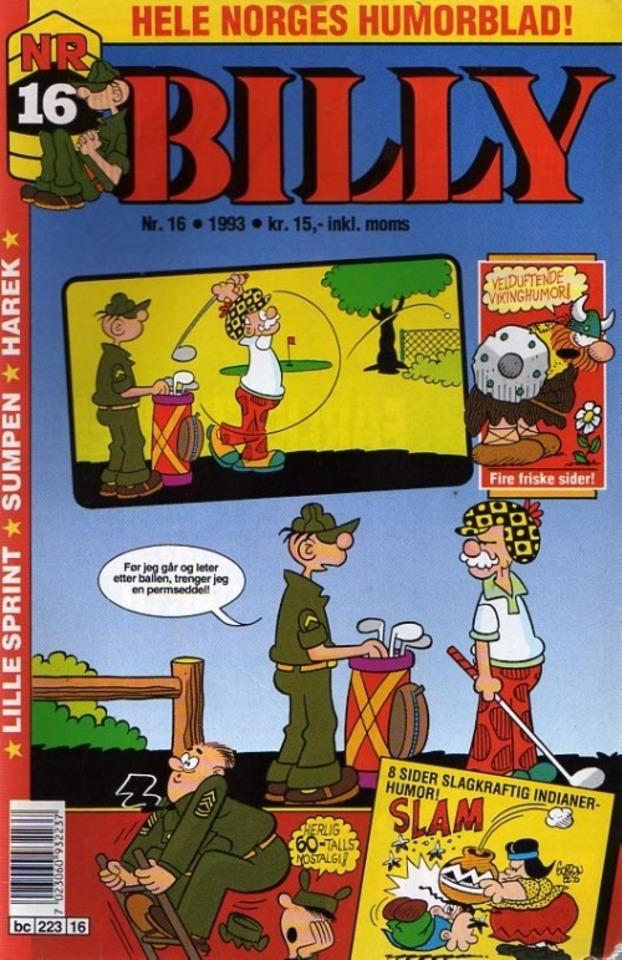 Billy #199316 cover