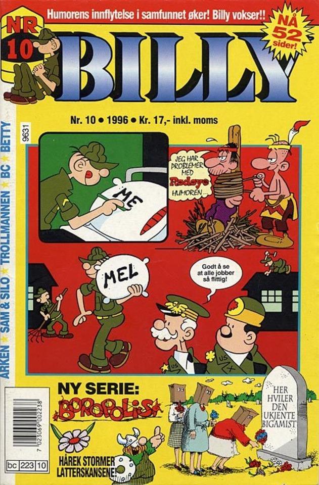 Billy #199610 cover
