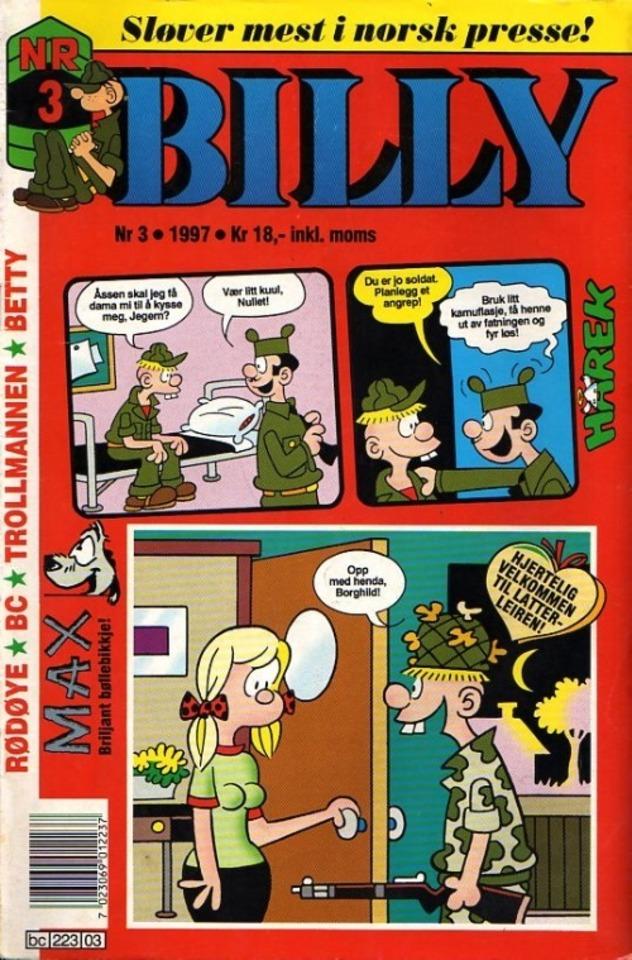 Billy #199703 cover
