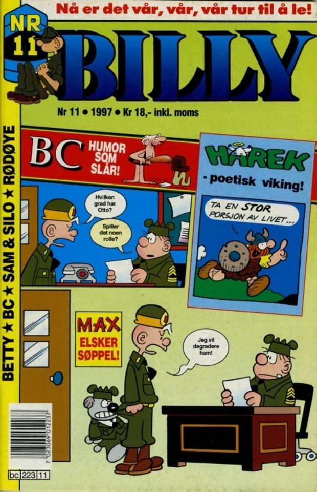 Billy #199711 cover