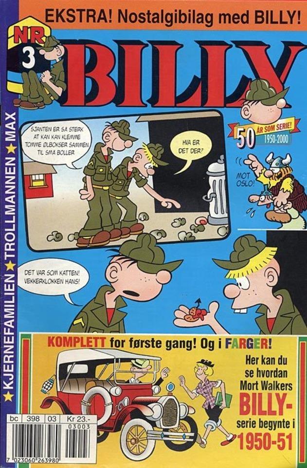 Billy #200003 cover