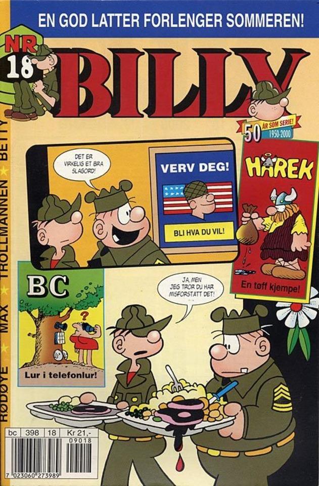 Billy #200018 cover