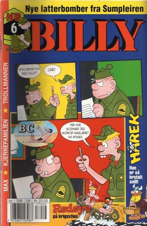 Billy #200106 cover