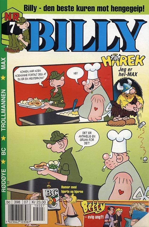 Billy #200107 cover