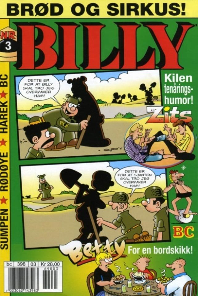 Billy #200603 cover