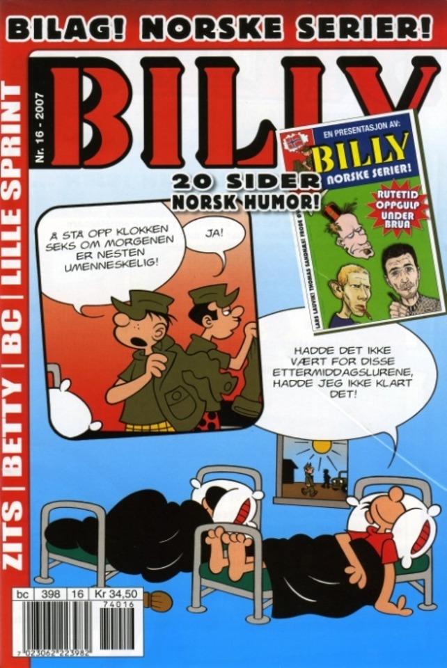 Billy #200716 cover