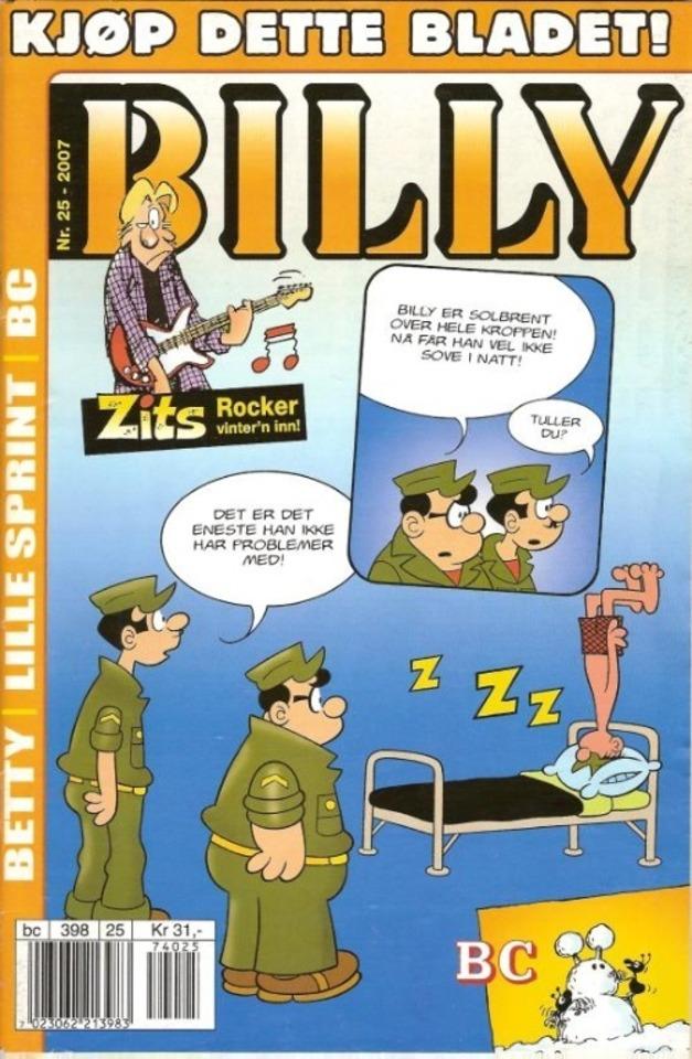 Billy #200725 cover