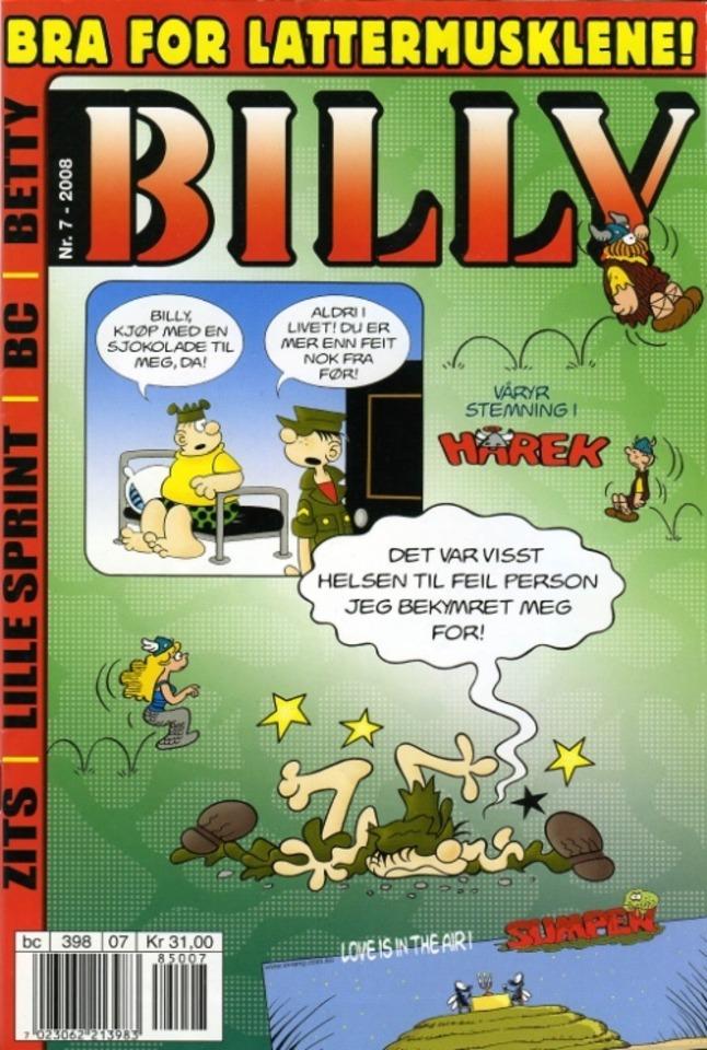 Billy #200807 cover