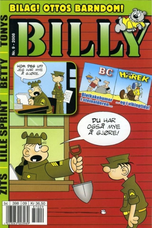 Billy #200809 cover