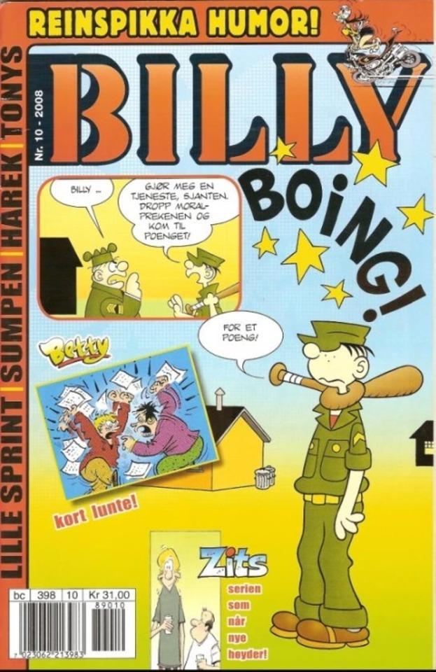 Billy #200810 cover