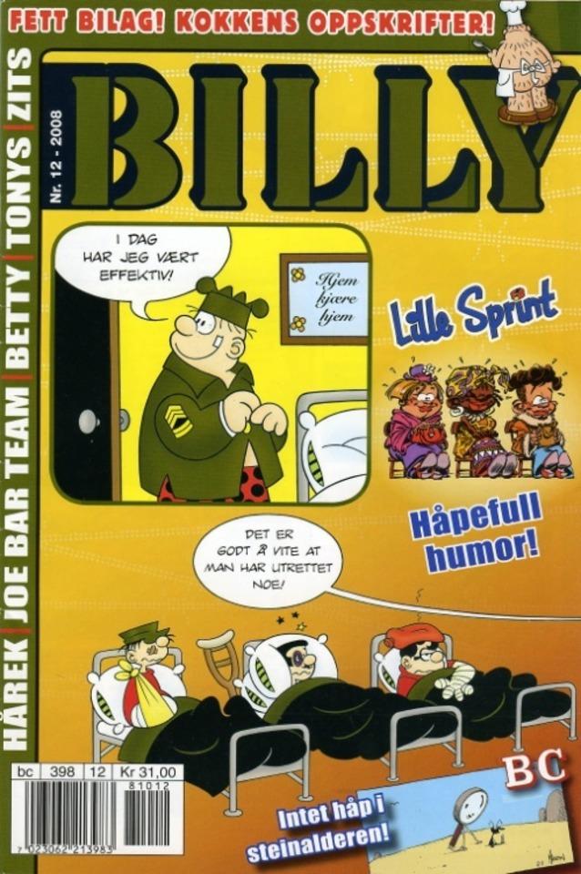 Billy #200812 cover