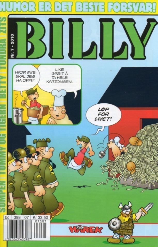 Billy #201007 cover
