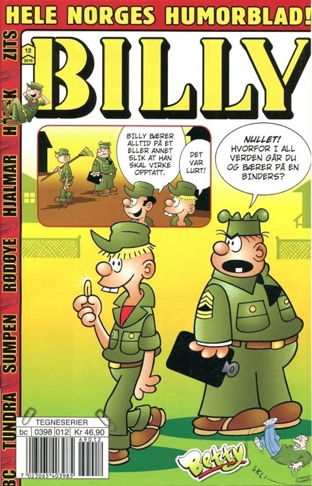 Billy #201612 cover