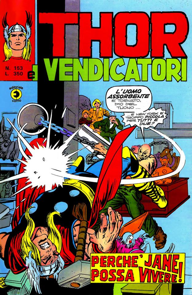Thor e i Vendicatori #153