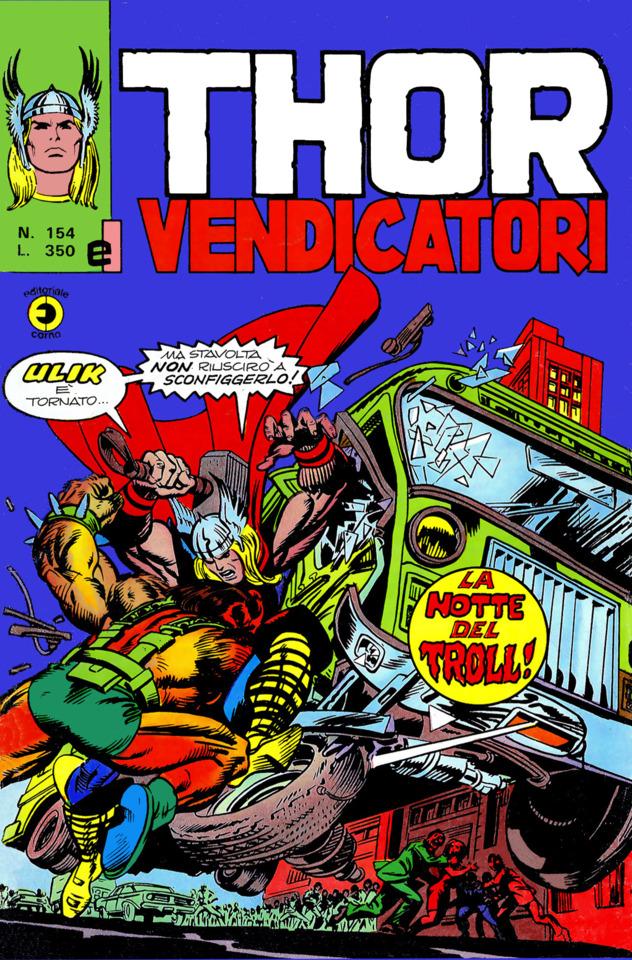 Thor e i Vendicatori #154