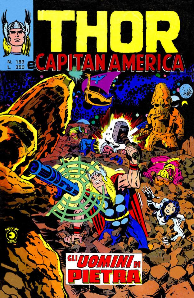 Thor e Capitan America #183