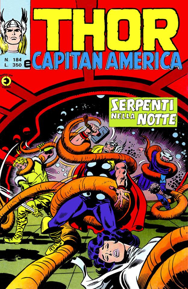 Thor e Capitan America #184