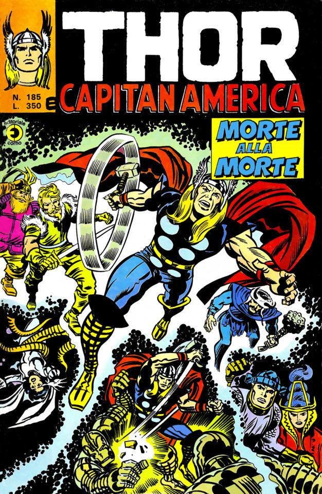 Thor e Capitan America #185