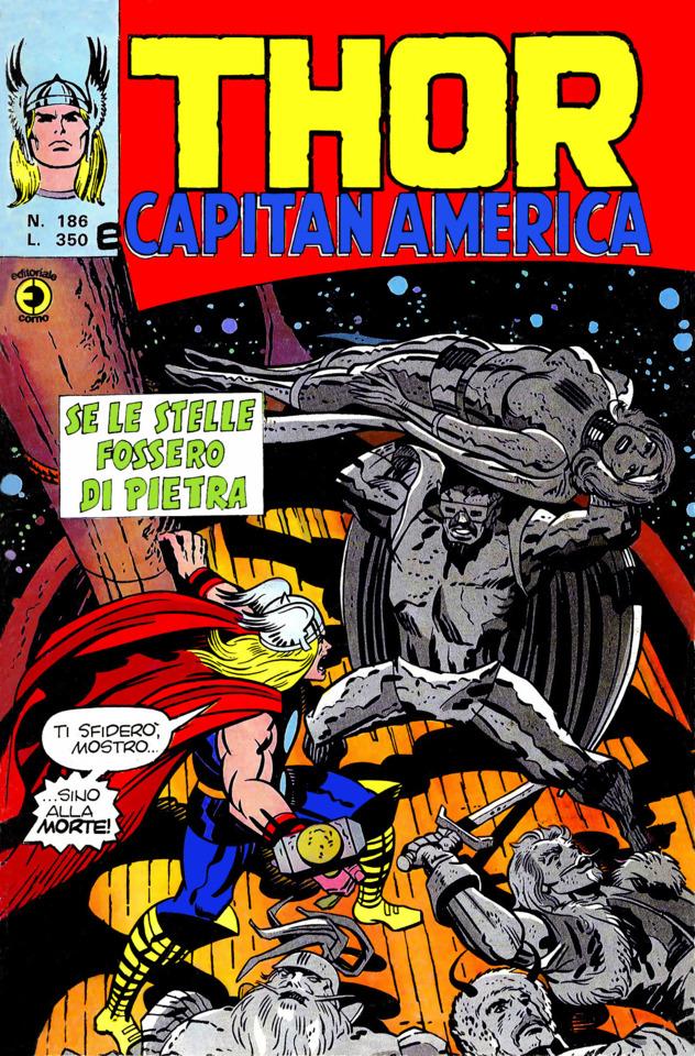 Thor e Capitan America #186