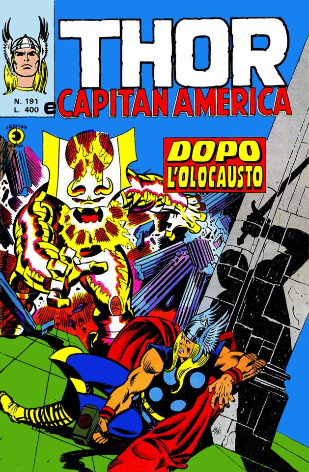 Thor e Capitan America #191