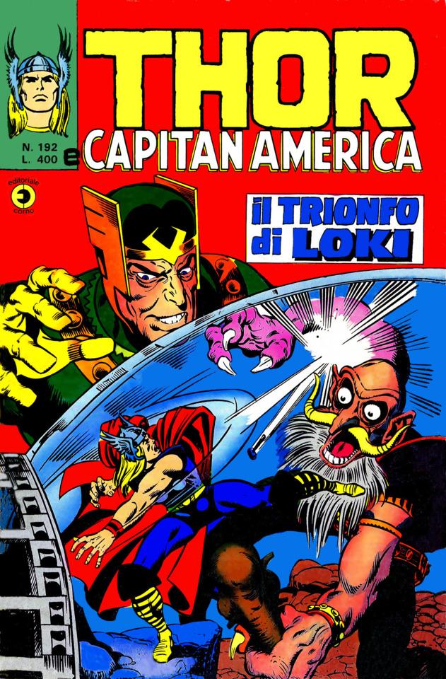 Thor e Capitan America #192