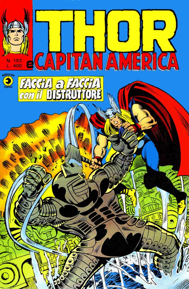 Thor e Capitan America #193