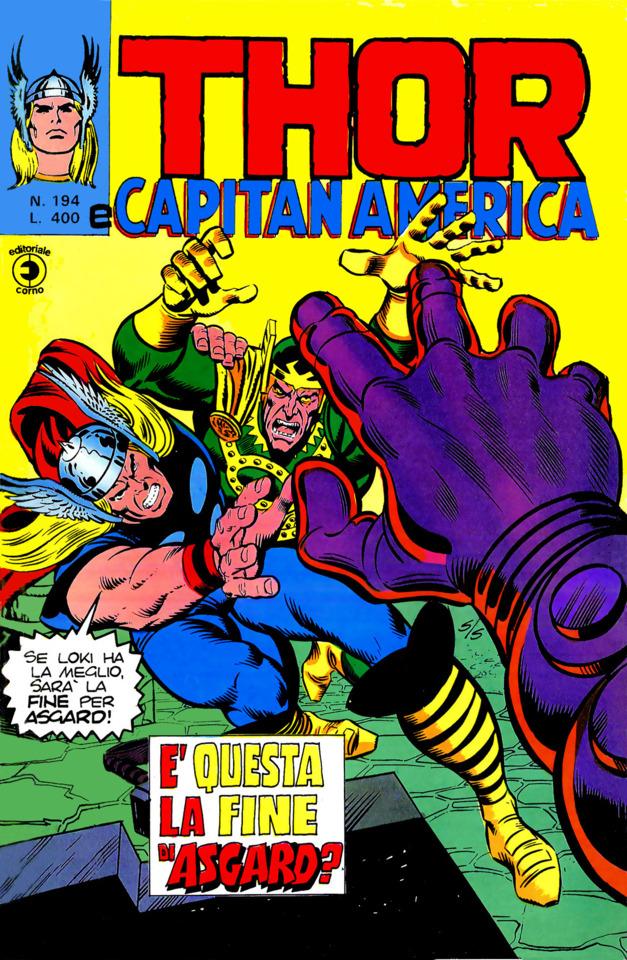 Thor e Capitan America #194