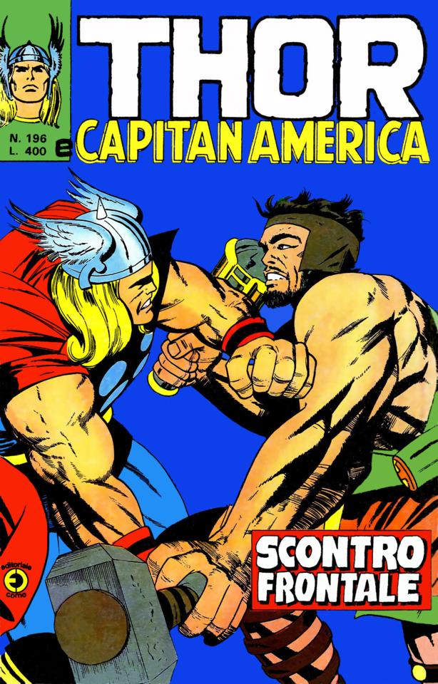 Thor e Capitan America #196