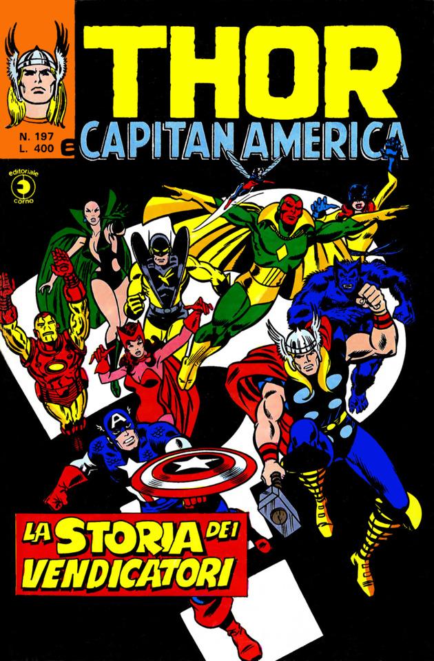 Thor e Capitan America #197