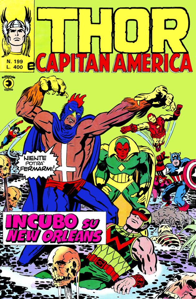Thor e Capitan America #199