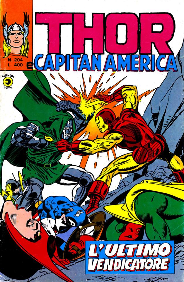 Thor e Capitan America #204