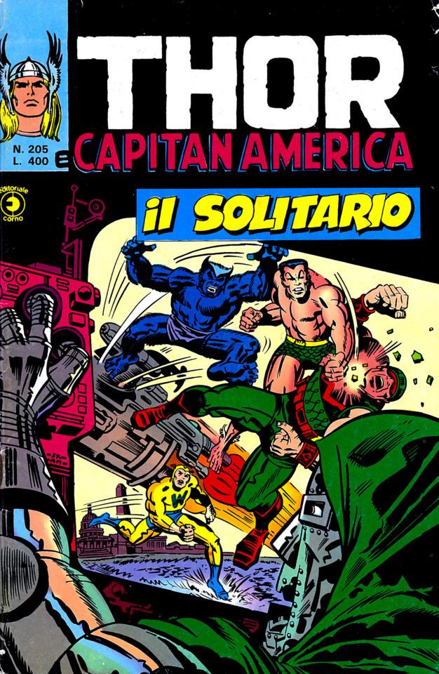 Thor e Capitan America #205
