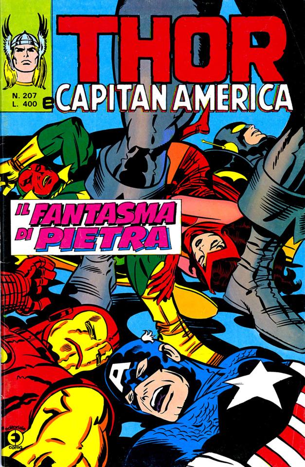 Thor e Capitan America #207